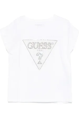 Guess Sequin-logo t-shirt