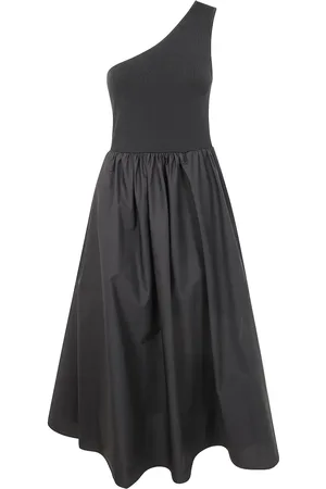 Twin-Set One-shoulder midi dress
