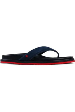 Kiton Leather flip flops