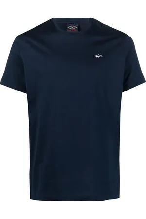 Paul & Shark Logo patch cotton T-shirt