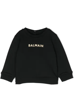 Balmain Logo-print cotton sweatshirt
