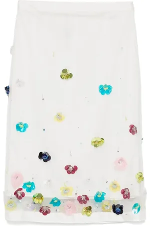 Viktor & Rolf Sequin-embellished midi skirt