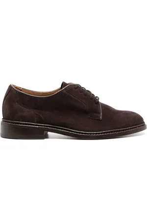 TRICKERS Almond-toe lace-up oxford shoes