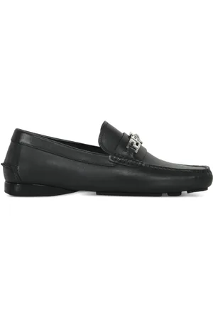 VERSACE Leather loafers