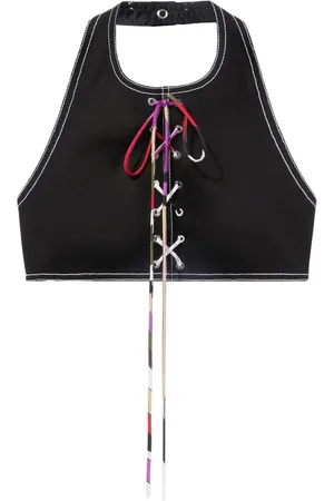 Puccini Lace-up top