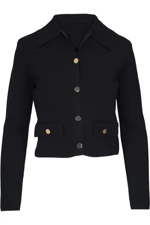 VERONICA BEARD Buttoned cropped jacket