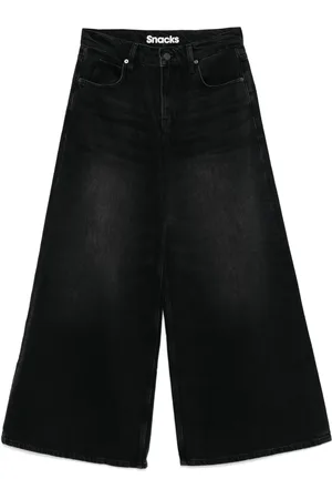 Mother The slung sugar cone sneak jeans
