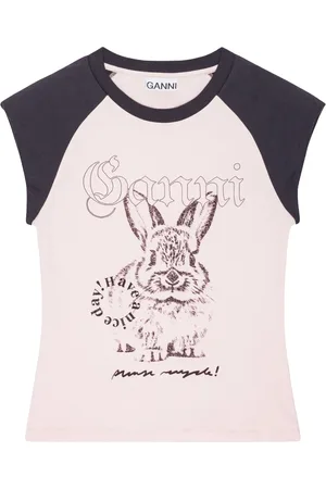 Ganni Printed T-shirt