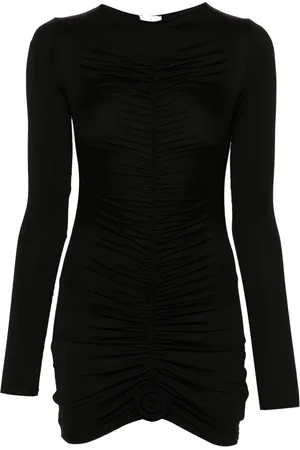 LA REVECHE Lillibet draped mini dress