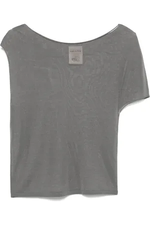 SEMICOUTURE Semi-sheer T-shirt