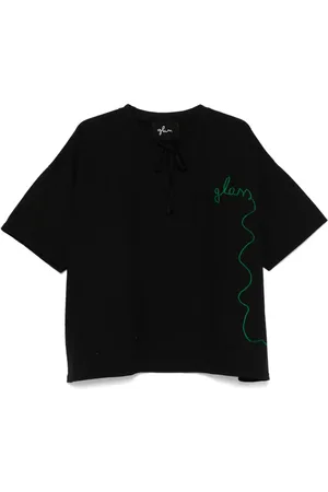 Glass Cypress Logo-embroidered T-shirt