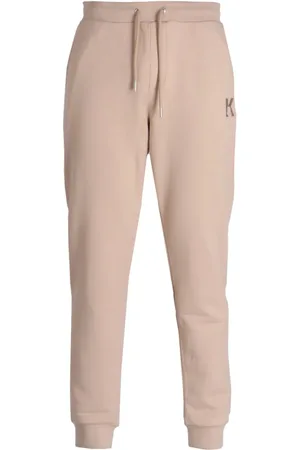 Karl Lagerfeld Ikonik Karl cotton track pants