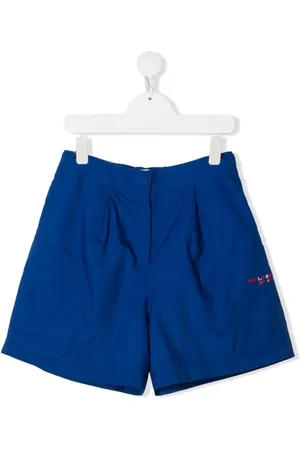 PHILOSOPHY DI LORENZO SERAFINI TEEN logo-embellished shell shorts