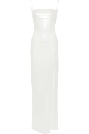 Nensi Dojaka Sequinned maxi dress