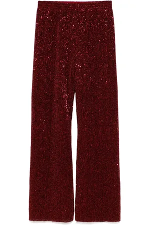 STINE GOYA Sequin detailing long-pants