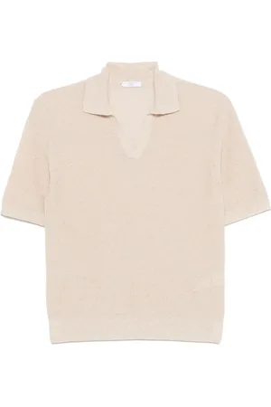 PESERICO SIGN Fine-knit polo top