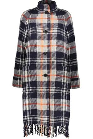 Kenzo Checked wool coat