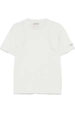 Carrer Logo-embroidered T-shirt