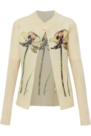 Issey Miyake Floral-print cardigan