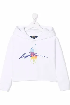 Ralph Lauren Polo Pony cropped hoodie