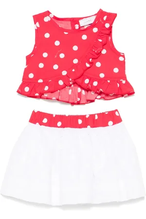 MONNALISA Cotton skirt set