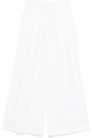 PESERICO SIGN Pleated palazzo trousers