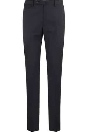 TAGLIATORE Wool straight-leg trousers