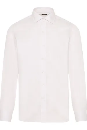 Finamore Striped button-up shirt