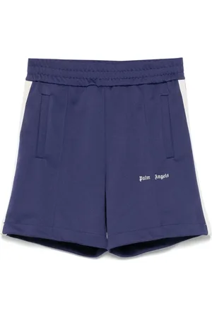 Palm Angels CLASSIC LOGO TRACK SHORTS NAVY OFF