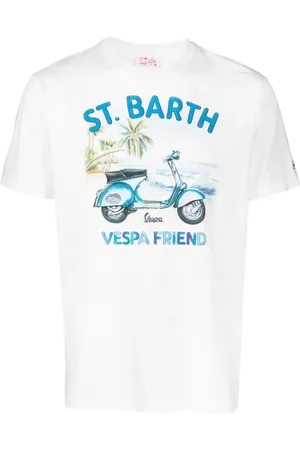 MC2 SAINT BARTH Illustration-print cotton T-Shirt