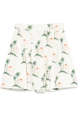 The Animals Observatory Graphic-print skirt