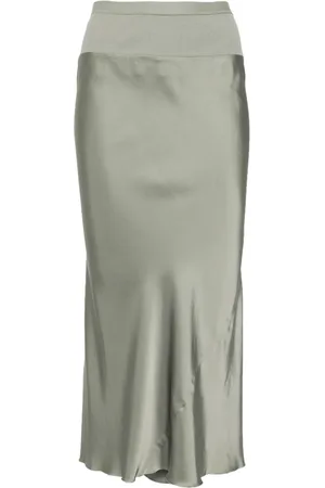 Rick Owens A-line bias skirt