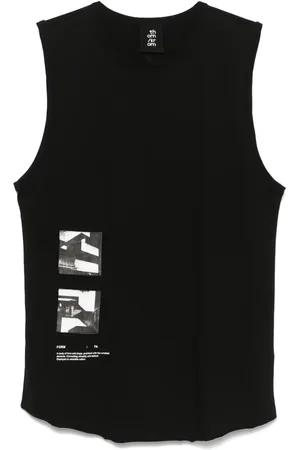 THOM KROM Patchwork-detail vest
