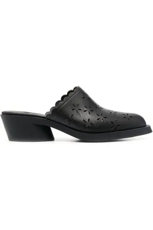 Camper Bonnie floral cut-out mules
