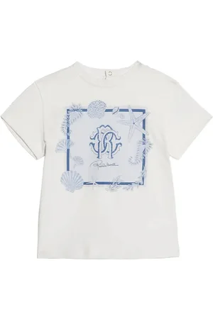Roberto Cavalli Marine Print T-shirt