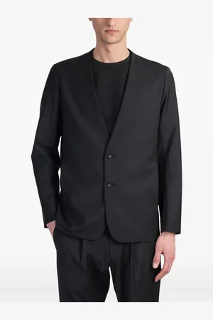 ATTACHMENT Wool-blend blazer