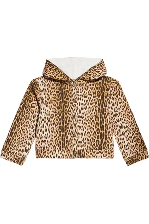 Roberto Cavalli Jaguar-print hoodie