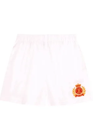 Sporty & Rich Logo-embroidered shorts
