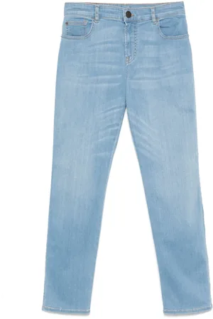 Emporio Armani Logo-patch jeans