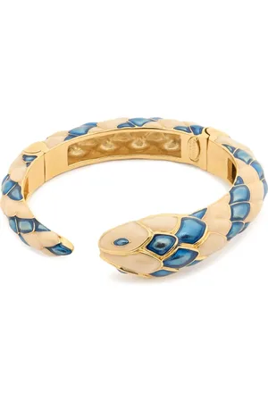 Roberto Cavalli Snake cuff bracelet