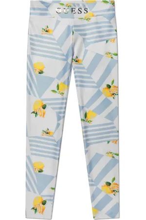 Guess Lemon-print trousers