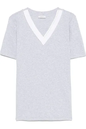 PESERICO SIGN Fine-ribbed T-shirt