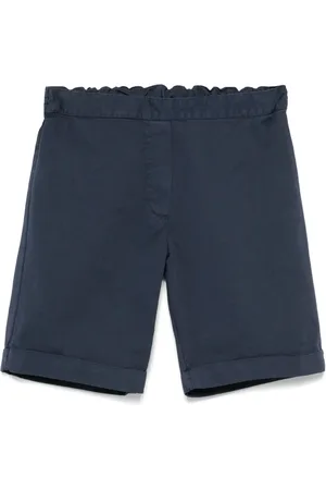 SIOLA Gabardine-weave shorts