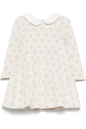 Dolce & Gabbana Monogram-jacquard dress