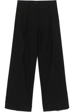 ERIKA CAVALLINI Pleat-detail trousers