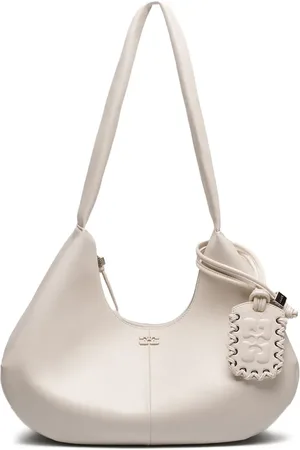 Ganni Medium logo-debossed bag