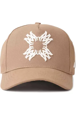 AMIRI Logo-embroidered cotton cap