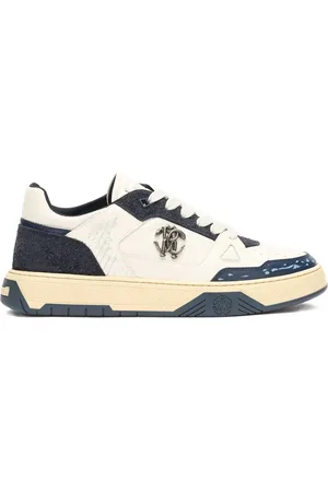 Roberto Cavalli Embossed-detail low-top sneakers