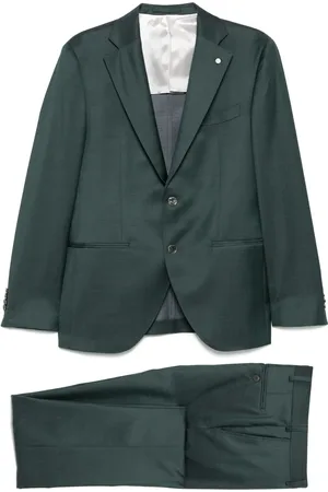 LUIGI BIANCHI MANTOVA Virgin-wool suit