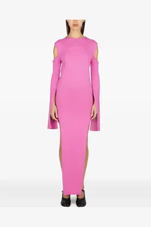 Rick Owens Cape-sleeves maxi dress